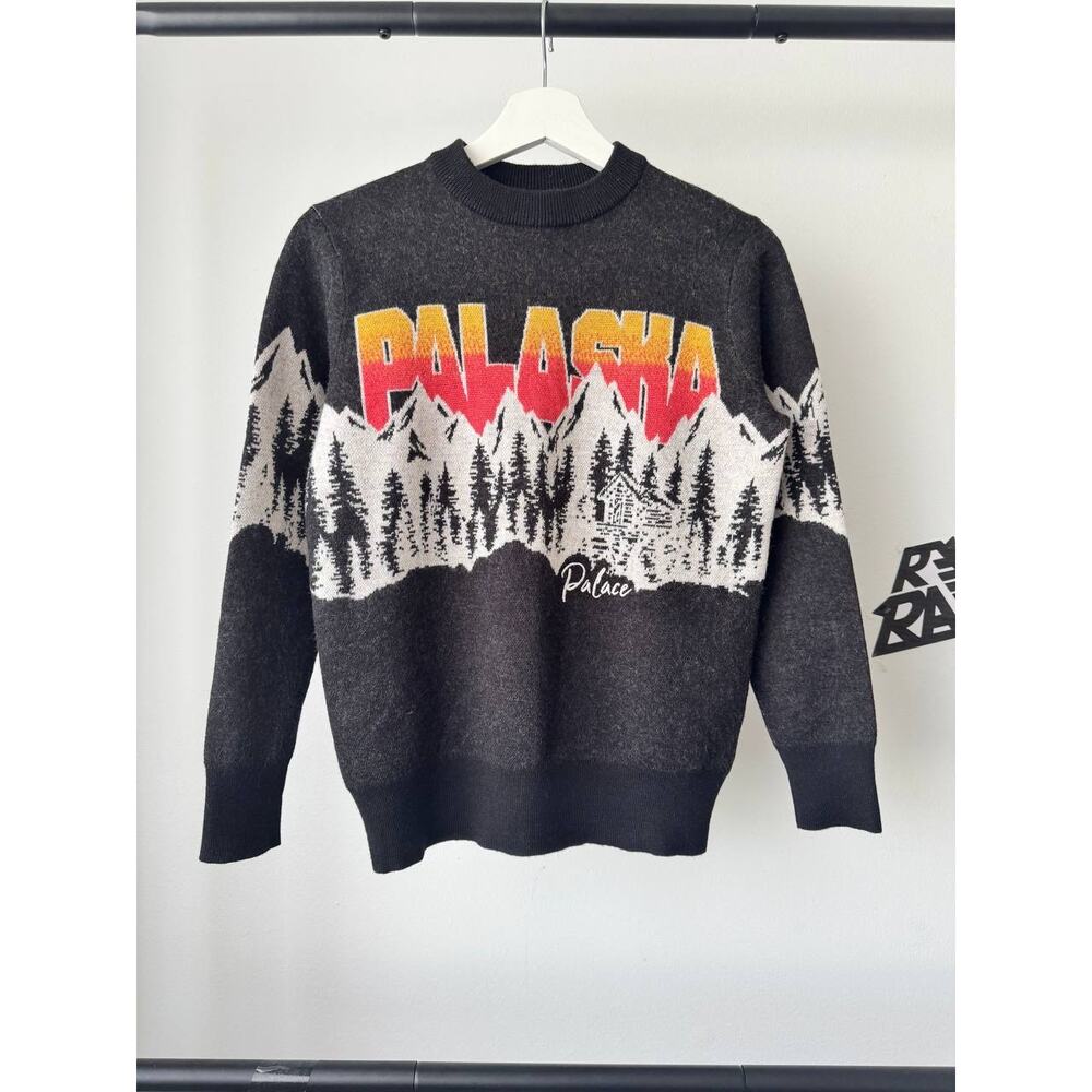 Palace “Palaska” Knit Wool Sweater